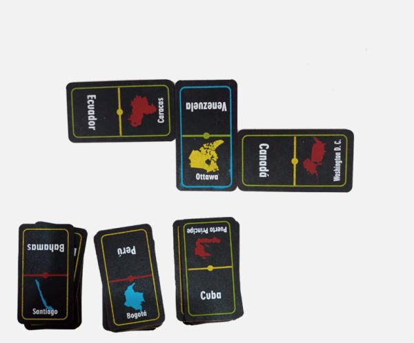 Domino países y ciudades