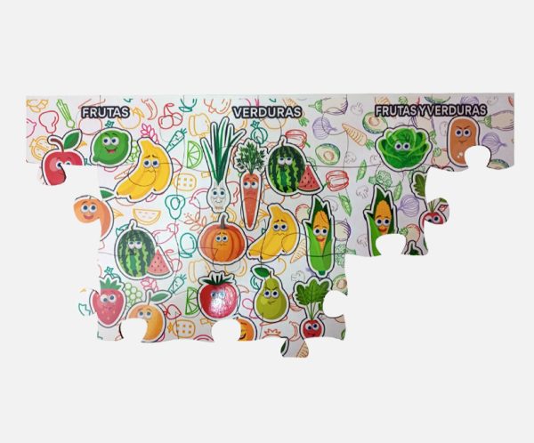 Rompecabezas frutas y verduras