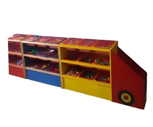 Juguetero en forma de carro