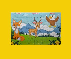 Rompecabezas de animales de pradera