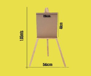 Caballete para pintar