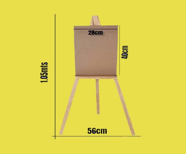 Caballete para pintar